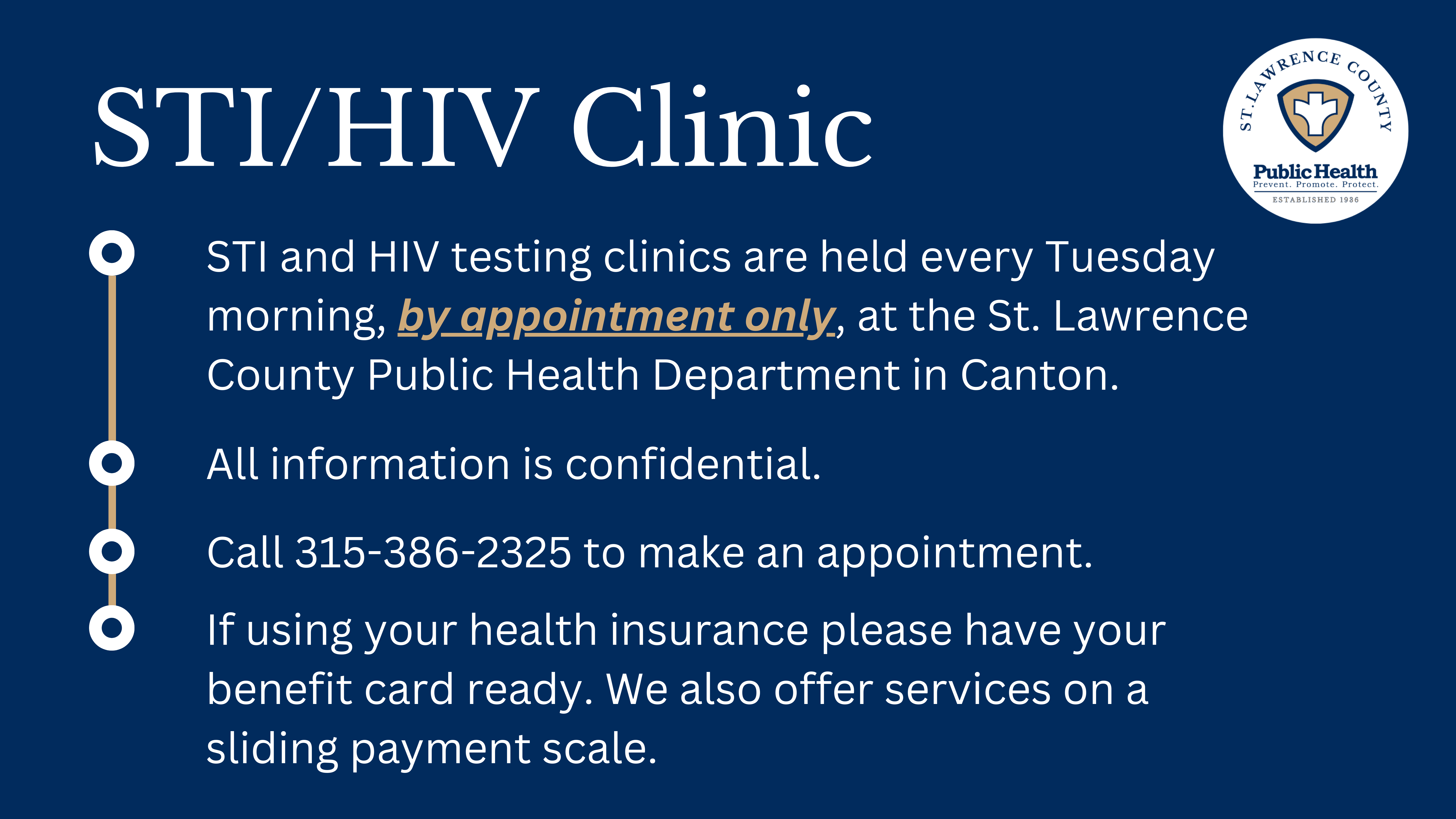 STI HIV Program St. Lawrence County